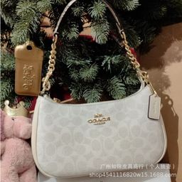 thumbnail for Koujia High-Edition Outlet 2025 Teri25 Underarm Bag Classic Monogram Fashion Single Shoulder Crossbody Handbag Crescent Bag