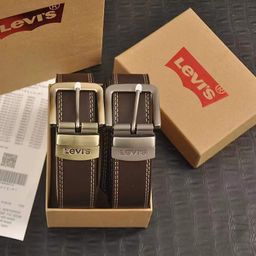 thumbnail for Manufacturer Men's Levi's Letter Buckle Personalized Versatile Casual Fashion Simple Business Men's Belt Trendy Belt