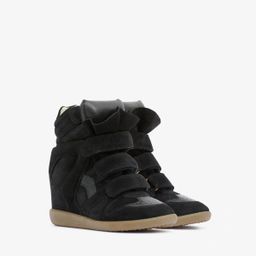 thumbnail for Exclusive for foreign trade and Europe/America, the best-selling ISA Isabel 7cm color-block casual high-top Velcro sneakers