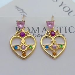 thumbnail for Sailor Moon anime peripherals, ear hooks, cartoons, change, Sakura, magic transformation sticks, earrings, student accessories, gifts