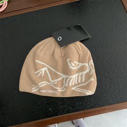 thumbnail for European and American Style Bird Jacquard Knit Hat with Correct Letters ~ Versatile Warm Oversized Thick Wool Hat with Personality, Trendy Cold Hat