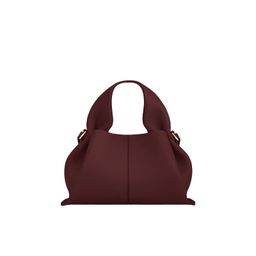 thumbnail for [Hot Style] Polen Cloud Bag French Niche Dumpling Bag Genuine Leather Shoulder Crossbody Handbag