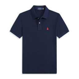 thumbnail for Summer foreign trade RLpolo shirt men's short sleeve t-shirt lapel pony logo embroidery casual wear simple casual