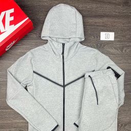 thumbnail for Cross-border Amazon Europe and the United States best selling men&#039;s sports suit spring and autumn new hooded sportswear trousers casual suit