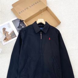 thumbnail for high quality Sweep Code PL Pony Mark Old Money Style Cadre Zipper Jacket Polo Casual Jacket for Men and Women