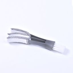 thumbnail for Escova multifuncional de dupla cabeça para limpeza de saída de ar condicionado de carro, escova para limpeza de interiores, escova para veneziana, escova de ventilação