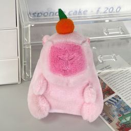 thumbnail for Cappibala Doll Keychain Pendant Small Jewelry Plush Toy Children&#039;s Small Gift Stall