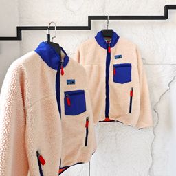 thumbnail for Cross-border pata Bata color-blocking warm stand-up collar jacket fleece jacket for men and women GD Quan Zhilong same style