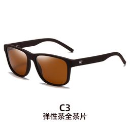 thumbnail for 2023 new elastic lacquered polarized lens sports sunglasses men&#039s polarized sunglasses wholesale