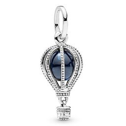 thumbnail for Panjia Bracelet Women&#039s Sterling Silver Beads with Loose Beads Heart of the Ocean Blue Beads Dream Catcher Hot Air Balloon Jewelry Accessories