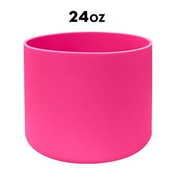 thumbnail for Cross-border Owala Solid Color Silicone Cup Sleeve 24 32 40oz Cup Bottom Sleeve Cup Anti-Slip Sleeve Silicone Cup Bottom Protective Sleeve