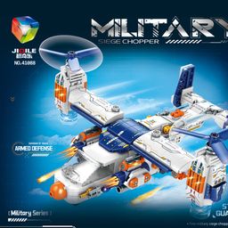 thumbnail for Compatível com tijolos LEGO porta-aviões lutador menino série militar brinquedos educativos de verão atacado