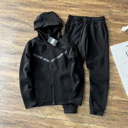 thumbnail for New Men's Spring & Fall Jacket, Trousers, Hooded Sports and Leisure Versatile Suit, Spliced Hooded Zipper Stylewalker Series