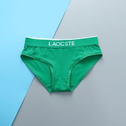 thumbnail for 运动宽边潮内裤女纯棉透气平角三角裤头中高腰短裤一件代发