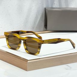 thumbnail for DTS750 European and American fashion heavy industry plate luxury new men's high-end sunglasses sunscreen square women's sunglasses