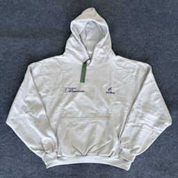 thumbnail for SCUFFERS秋冬新款潮牌重磅连帽卫衣情侣百搭休闲复古印花套头帽衫