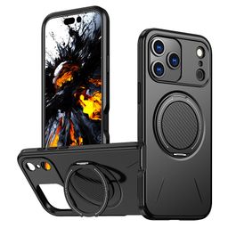 thumbnail for Shell Pie is compatible with the Apple 18 Pro Max phone case, iPhone 17 new matte fulcrum case with stand protective cover