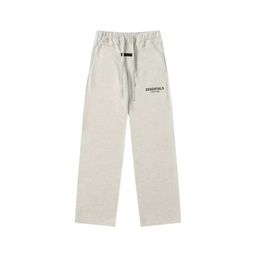 thumbnail for FEAR OF GOD Multi-line Essentials Trendy Chest LOGO Rubber Hooded Sweatshirt FOG Pants Set
