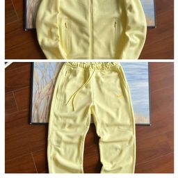 thumbnail for 25款NOCTA联名款亚版Logo印花运动休闲连帽外套直筒长裤运动套装