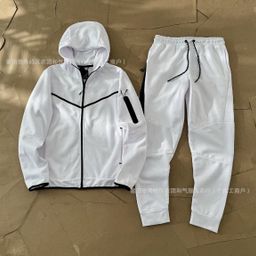 thumbnail for Spring Fall 2024 Casual Sports Cotton Air Layer Hooded Zip Cardigan Men's Jacket 490 Coat