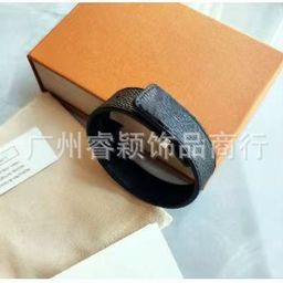 thumbnail for High-version foreign trade cross-border Yijia printed leather bracelet European and American fashion Silm bracelet cross-border hit