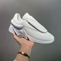 thumbnail for RAF SIMONS Antei Comfortable and Versatile Low-Top Pioneer Platform Lifestyle Casual Shoes for Men and Women in Black and White Shoes