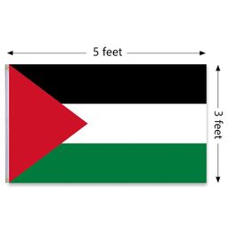 thumbnail for Support Palestinian flag for the Israeli-Palestinian conflict 100D polyester copper buckle Palestine 3*5ft custom flag