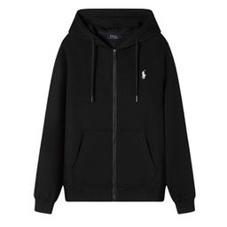 thumbnail for Cross-border embroidery pony original standard Paul POLO cardigan sweater men&#039s spring and autumn hooded Paul fashion coat