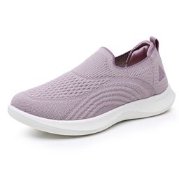 thumbnail for Shoes, women's spring new one-foot women's shoes, casual walking shoes, fashion custom sneakers, women's soft-soled slip-ons