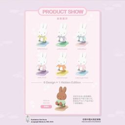 thumbnail for Genuine Miffy Aroma Series Blind Box Trendy Play Figure Creative Doll Car Aromatherapy Tabletop Ornament Gift Wholesale
