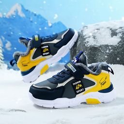 thumbnail for Wholesale Boys&#039; Cotton Shoes 2025 Autumn and Winter New Children&#039;s Cotton Shoes for Older Children Running Students&#039; Snow Boots Children&#039;s Cotton Shoes