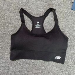 thumbnail for Foreign Trade Nb Sports Bra Women&#039s Yoga No Steel Ring Push-Up Shock-Absorbing Bra Fitness Training Thin One-Piece Drop Shipping