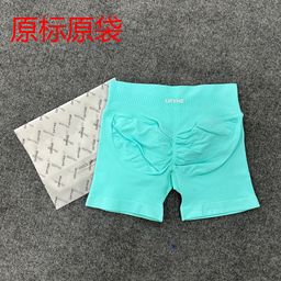 thumbnail for DFYNE (full color original standard) Amazon popular three-stage waist sports running fitness high-waisted hip lifting yoga shorts