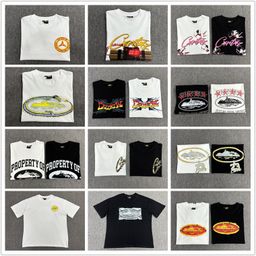 thumbnail for Cross-border Corteiz Alcatraz Island short-sleeved American street high street European and American style hip-hop men's and women's casual T-shirt half-sleeve tide