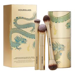 thumbnail for Double-ended makeup brush, multi-functional loose powder brush, blush brush, foundation brush, contour brush, soft bristle single piece Cangzhou makeup brush