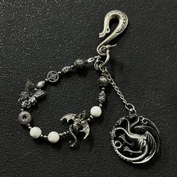 thumbnail for Ironworth cross-border retro handmade beaded men's and women's waist ornaments are old-fashioned and textured