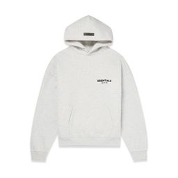 thumbnail for High Version Fog Essentials Hhh Eighth Season High Street Loose Sweatshirt with Flocked Back Printed Hoodie