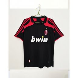 thumbnail for 0607Ac Milan Milan Jersey Kaka 95-20 Ronaldinho One Piece Drop Shipping Retro Football Uniform