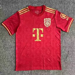 thumbnail for 242526 Real Madrid football jersey, Barcelona jersey, Brazilian shirt, World Cup training jersey printed T-shirt