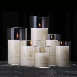 thumbnail for Glass candle holders, romantic valentine's day, candlelight, dinner props, candle cups, weddings, hotels, birthday parties, candle holders, ornaments