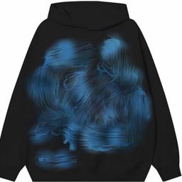 thumbnail for 2026 Cross-border Autumn Hip Hop Street Graffiti Hoodie Men's and Women's Retro Casual Sports Couple Sweatshirt