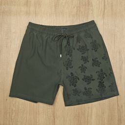 thumbnail for Water-Activated Surf Shorts for Men, Quick-Drying, European and American Style, Suitable for Surfing and Beach, Home Wear, Export Original