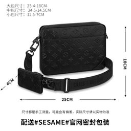 thumbnail for Trendy New Three-Piece Casual American-Style Shoulder Bag, Fashionable and Versatile, Stylish Crossbody Three-In-One Bag, Supplied by the Manufacturer