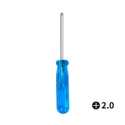 thumbnail for Crystal blue batch handle full length 45mm mini small screwdriver mobile phone repair tools toy distribution
