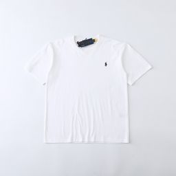 thumbnail for Cross-Border Foreign Trade Embroidered Ralph Lauren Rl Round Neck Short-Sleeved Men's Summer Polo Casual Cotton T-Shirt