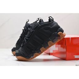 thumbnail for European and American Cross-Border Export New Air Basketball Shoes Putian Shoes Air Cushion Sports Shoes Uptempo Thick Sole Leather Cushioning