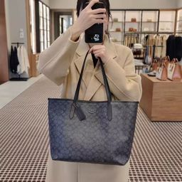 thumbnail for Kou Jia 2025 new City33 tote bun mother and child bag large capacity casual shopping bag hand-to-shoulder women's bag