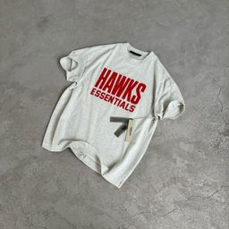 thumbnail for FOG COKR team collaboration ESSENTIALS American fashion brand print loose cotton short-sleeved T-shirt