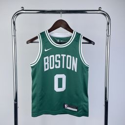 thumbnail for Nba Kidsren's Jersey Basketball Uniform Celtics No. 0 Tatum No. 11 Irving Sports Vest Suit