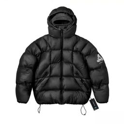 thumbnail for Foreign trade PALA's new 2024 winter fashion versatile face mask, waterproof stand-up collar hooded long sleeve trendy brand cotton clothes